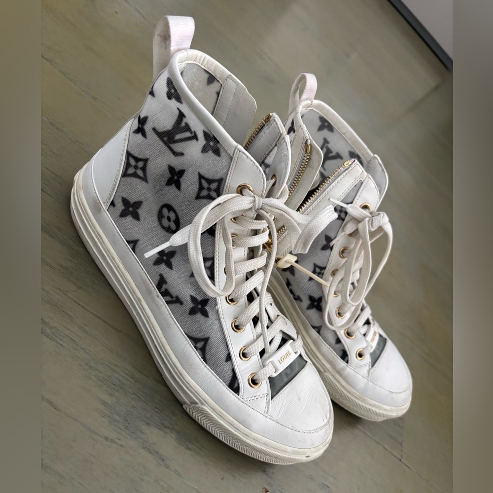 Louis Vuitton mesh sneakers